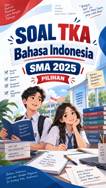 Soal TKA Bahasa Indonesia (Pilihan) SMA 2025 pilihan