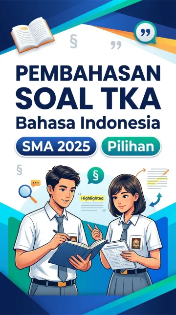 Pembahasan Soal TKA Bahasa Indonesia SMA 2025 Pilihan