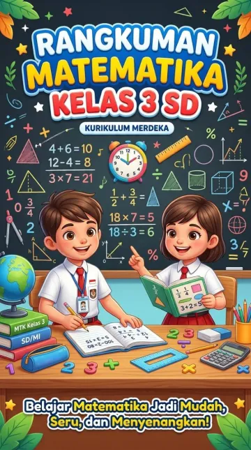 Rangkuman Matematika Kelas 3 SD Kurikulum Merdeka
