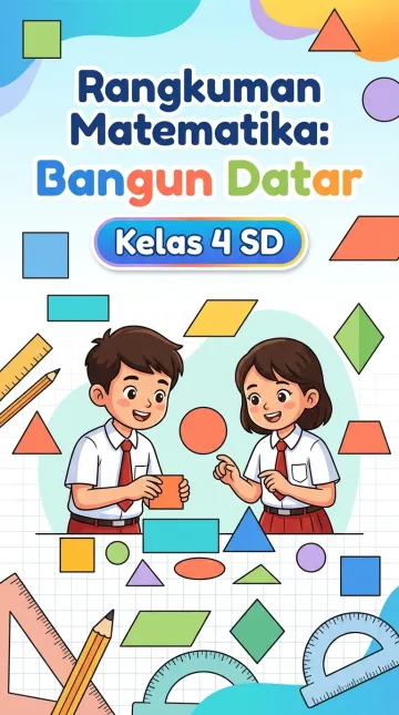 Rangkuman Matematika: Bangun Datar Kelas 4 SD