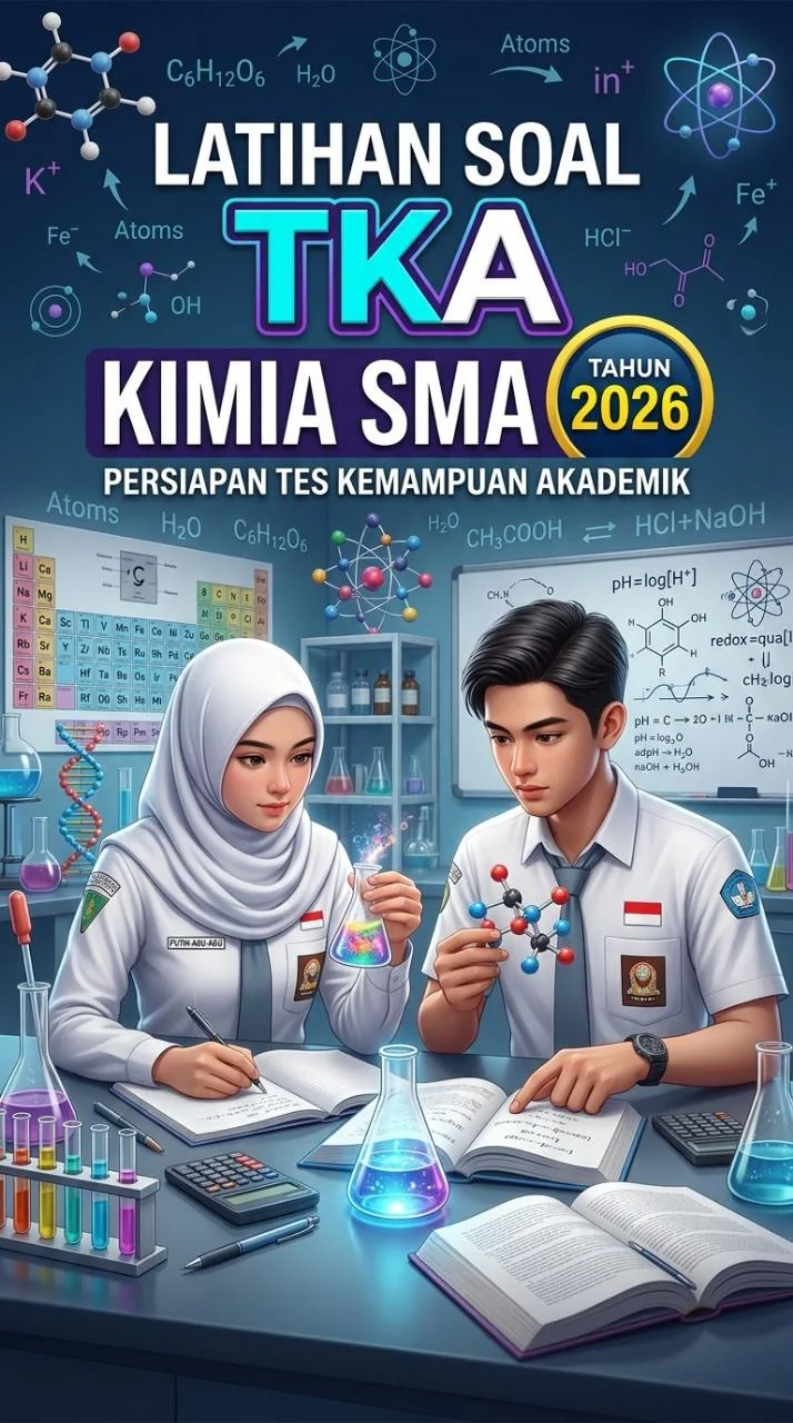 Soal  TKA Kimia SMA Tahun 2025