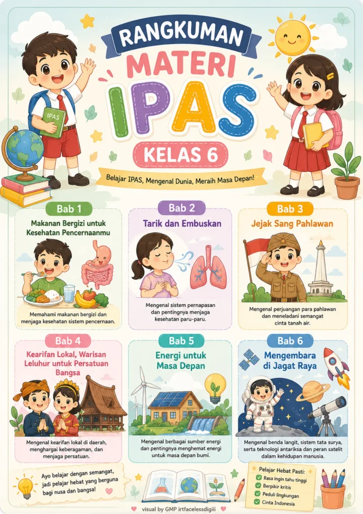 Rangkuman Kls 6   IPAS   1