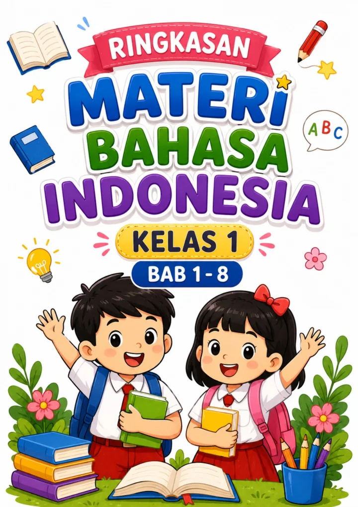 Rangkuman Materi Bahasa Indonesia Kelas 1 SD Lengkap