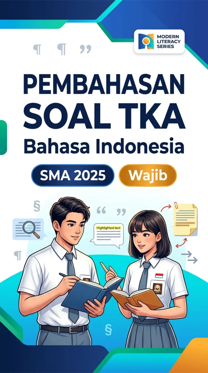 Pembahasan Soal TKA Bahasa Indonesia SMA 2025 (Materi Wajib)
