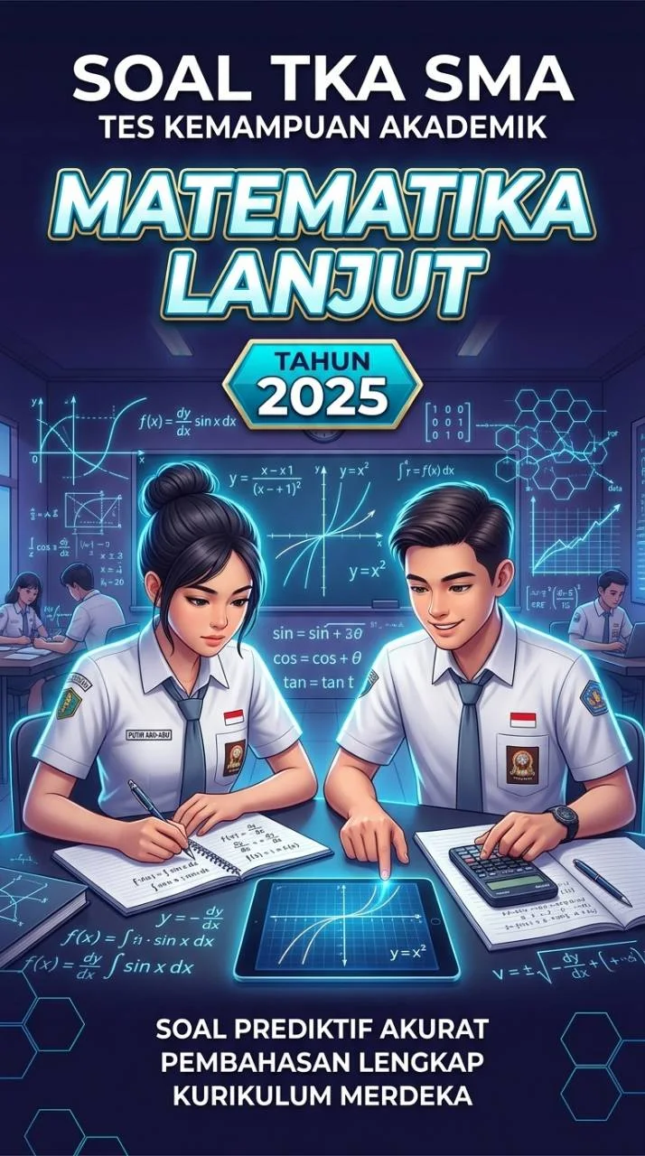 Soal TKA   Matematika SMA 2025 Lanjut