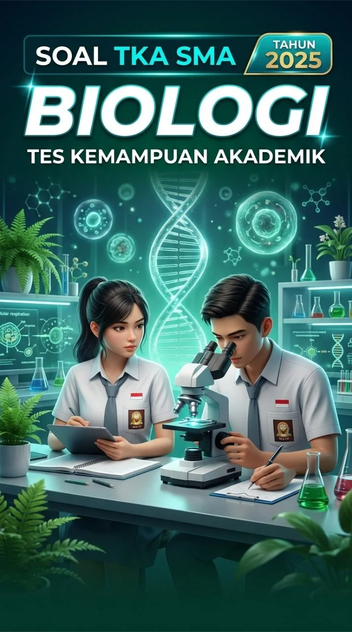Soal Asli TKA SMA  Biologi Tahun 2025